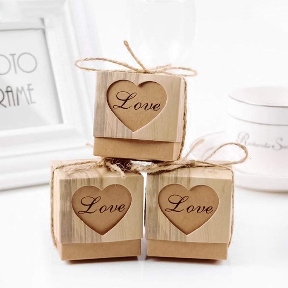 "Love" wedding table pieces