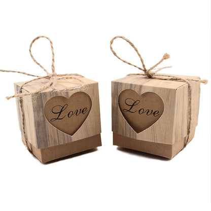 Wedding favour candy box