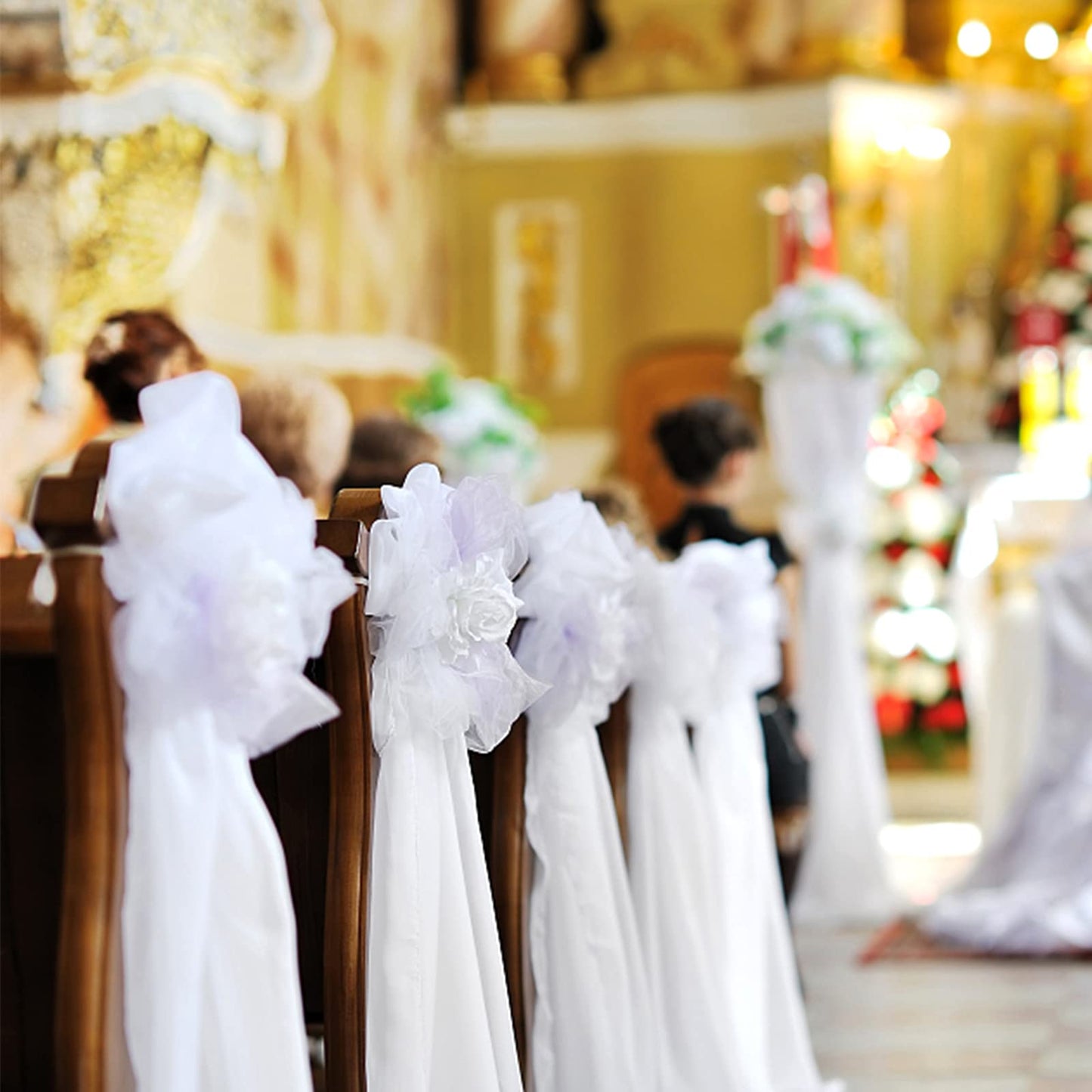 Wedding Ceremony flower decorations