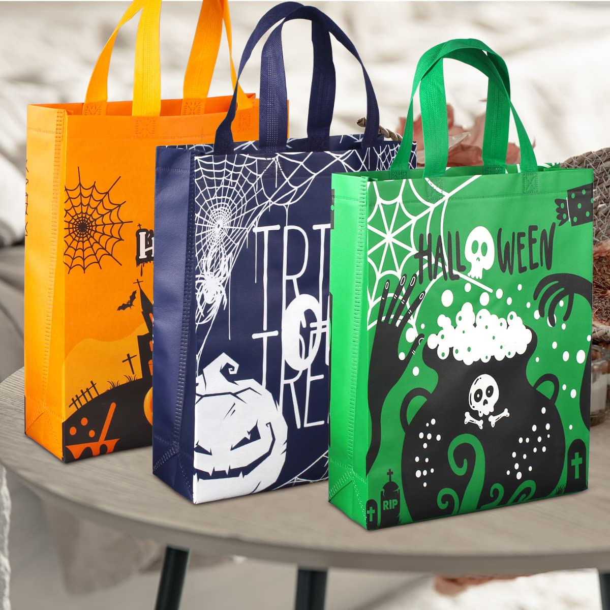 Halloween Trick or Treat Tote Bags