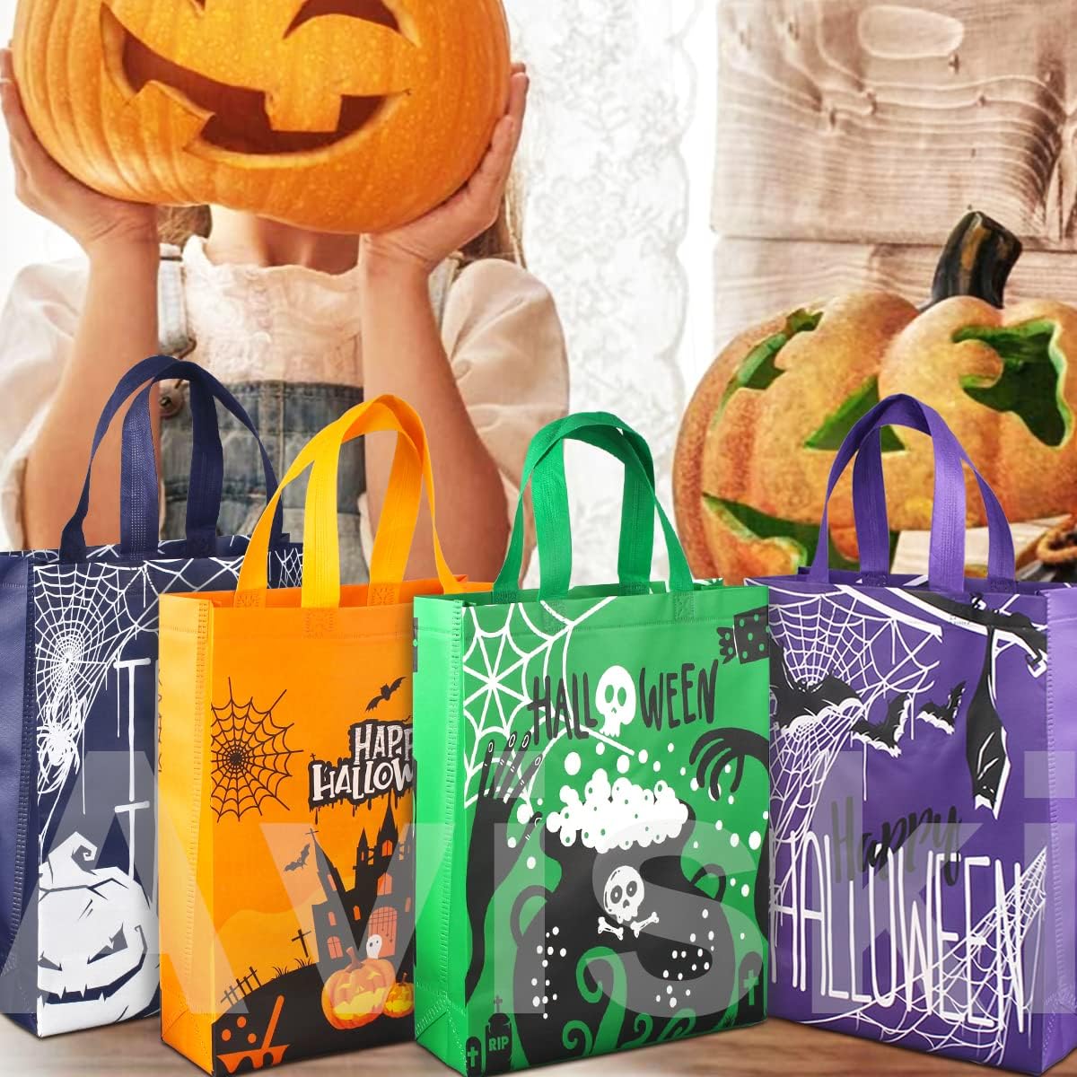 Halloween tote bags