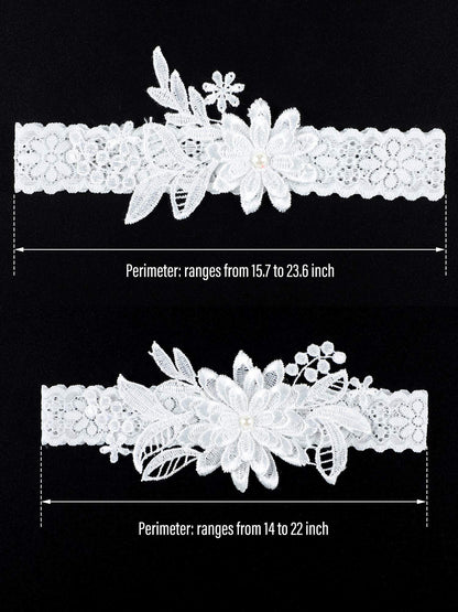 Bridal garter sizes