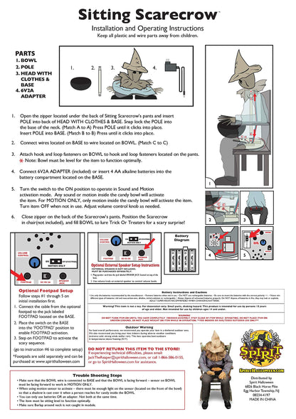 Installation & operating instructions