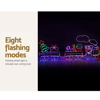 Jingle Jollys Christmas Lights Motif LED Rope Light Train Xmas Decor Everything Christmas: The Main Event   